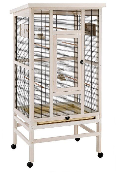 Ferplast Wilma Клетка для птиц, деревянная 83х67х158,5 см бежевый #1