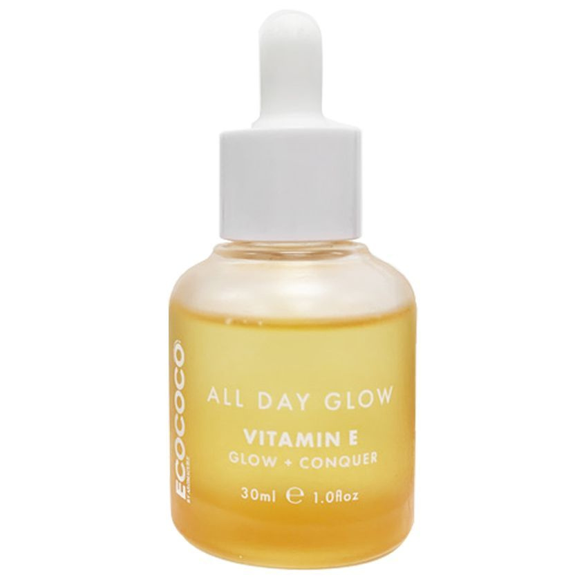 ECOCOCO Сыворотка для лица с витамином E для сияния SKIN All Day Glow Vitamin E Glow + Conquer, 30 мл #1