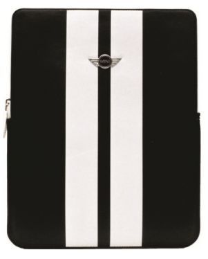 Чехол для iPad Mini 2,3 чёрный с белым #1