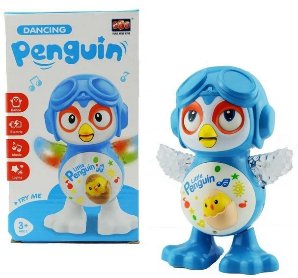 Танцующая музыкальная игрушка, Пингвин, 3+ #1