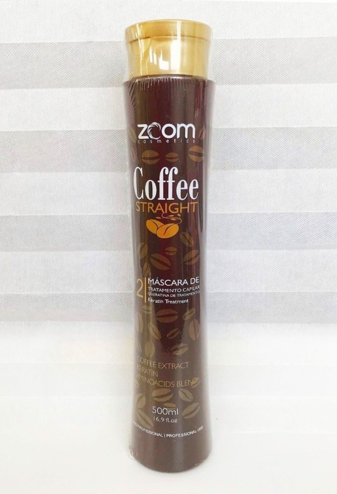 Кератин для выпрямления волос ZOOM Coffee Straight зуум кофе 500мл  #1