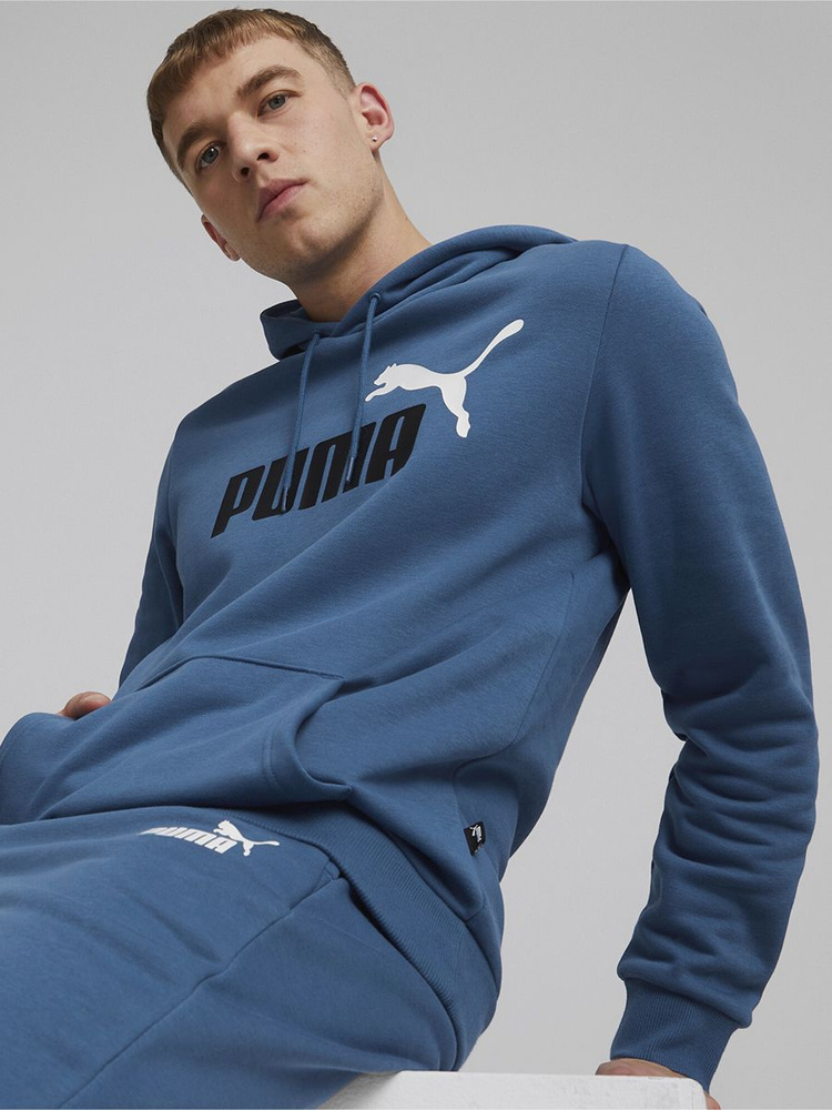 Худи PUMA ESS+ 2 Col Big Logo Hoodie FL #1