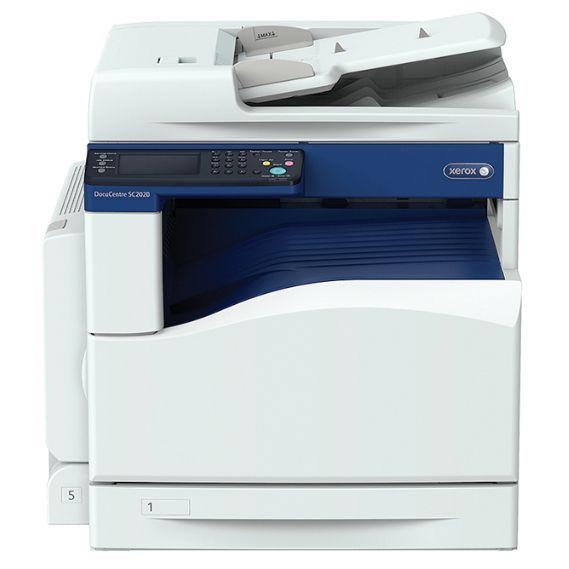 Xerox МФУ Лазерное DocuCentre SC2020 + Гарантия 12 месяцев, белый, синий  #1