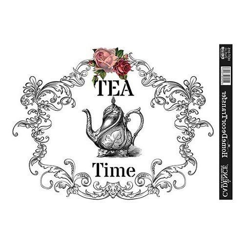 Трансфер универсальный Cadence "Время чая", размер 25 х 35 см. #1