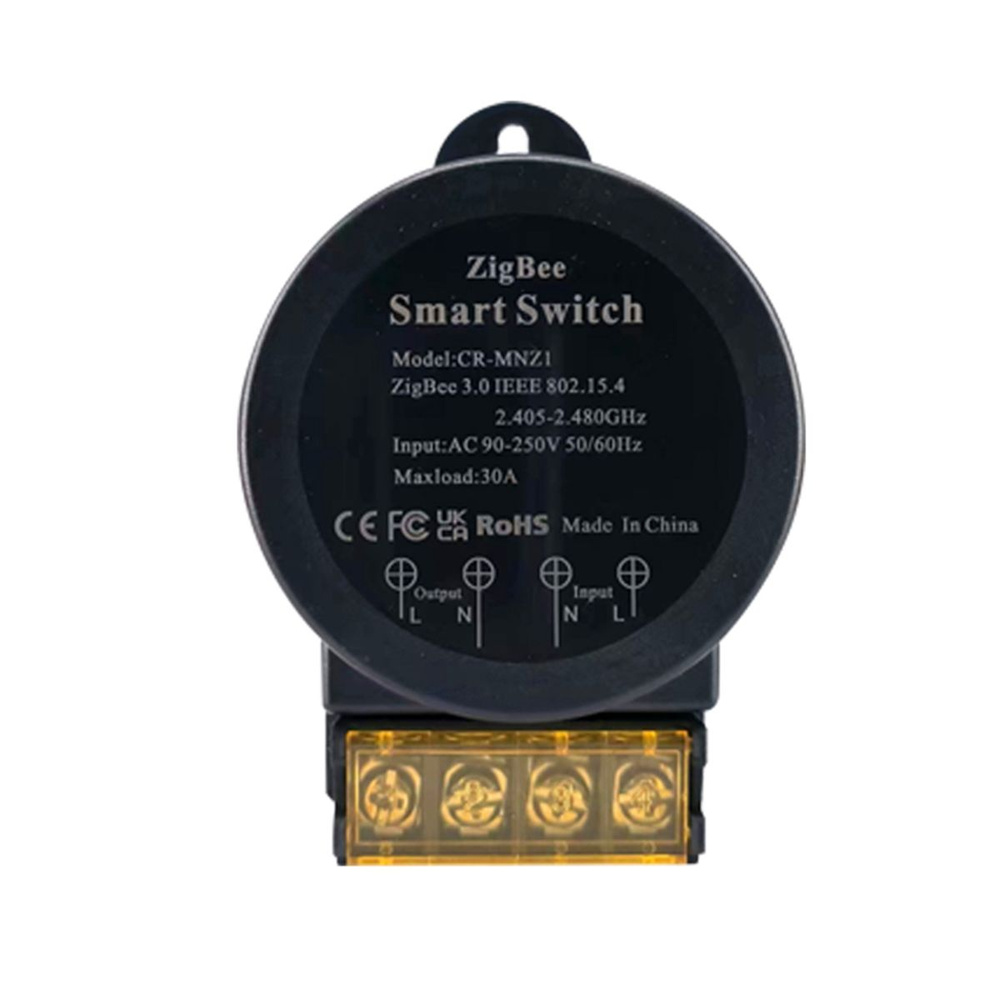 (O086)Монитор питания ZigBee Switch 30A High Power AC90-250V Tuya Smart Life App Alexa Google Assistant #1