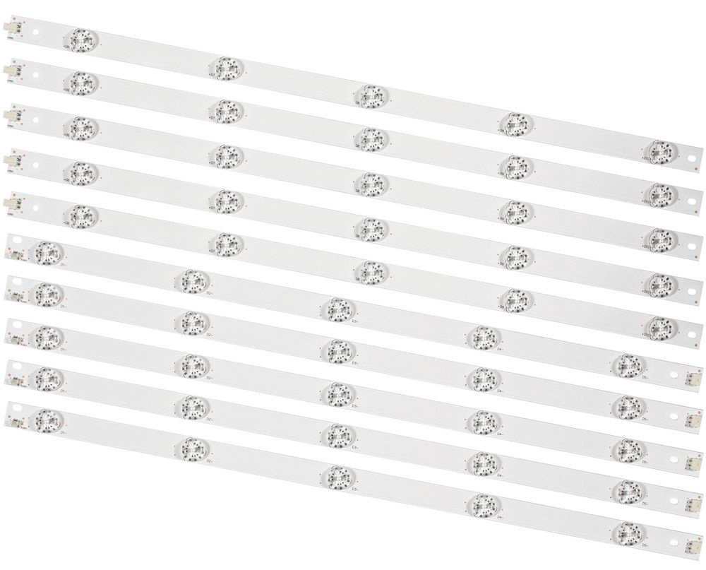 Подсветка для телевизора Bravis 49D2000, Changhong 49D2000 / 49" 3V 5 led 3 pin (комплект 10 шт) 965mm #1