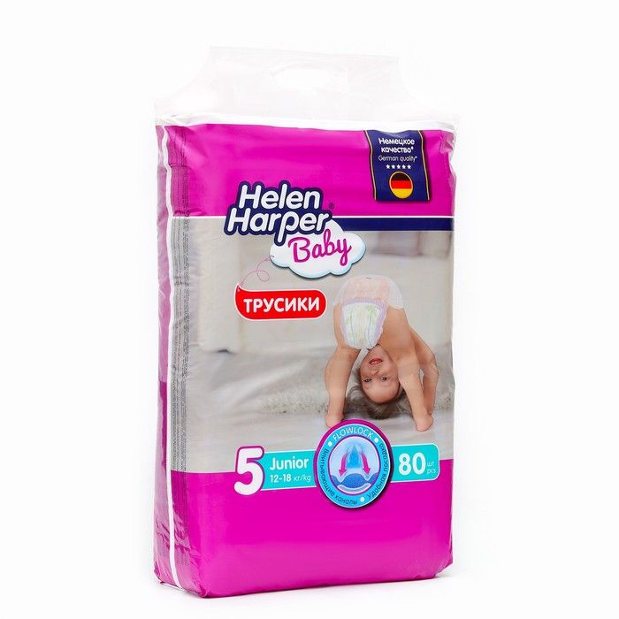 Трусики-подгузники Helen Harper Baby junior (12-18 кг), 80 шт #1