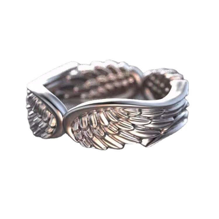Кольцо "Крылья ангела" / безразмерное регулируемое #1