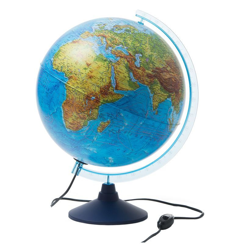Глобус физико-политический Globen, 32см, с подсветкой Ке013200228  #1