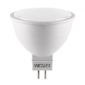 Светодиодная LED лампа Wolta лампа MR16 GU5.3 220V 7,5W(625lm) 3000K 2K матов 52X50 25YMR16-220-7.5GU5.3 #1