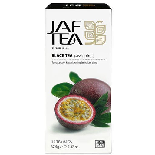 Чай цейлонский JAF TEA "Passion Fruit" чёрный с маракуйей, 25 пак. #1