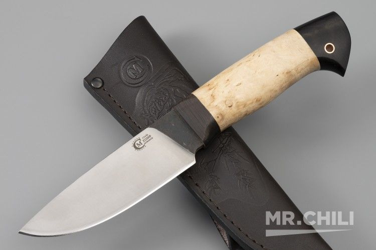Мастерская Семина Нож туристический, длина лезвия 12.5 см  #1