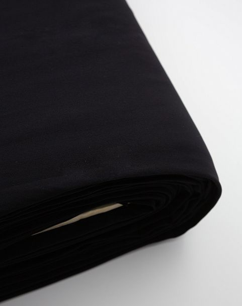 Подкладка для купальников трикотажная цвет Черный 85 гр/м2, ширина 134 см - 1 м  #1