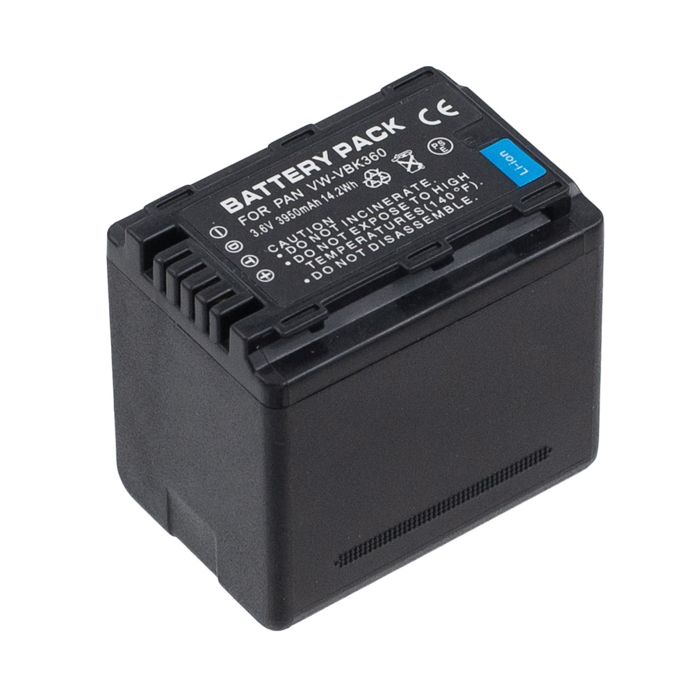 Аккумулятор для фотоаппарата Panasonic HC-V500 V100 V700 , HDC-HS80K SD40P SD60P - батарея 3950mAh  #1