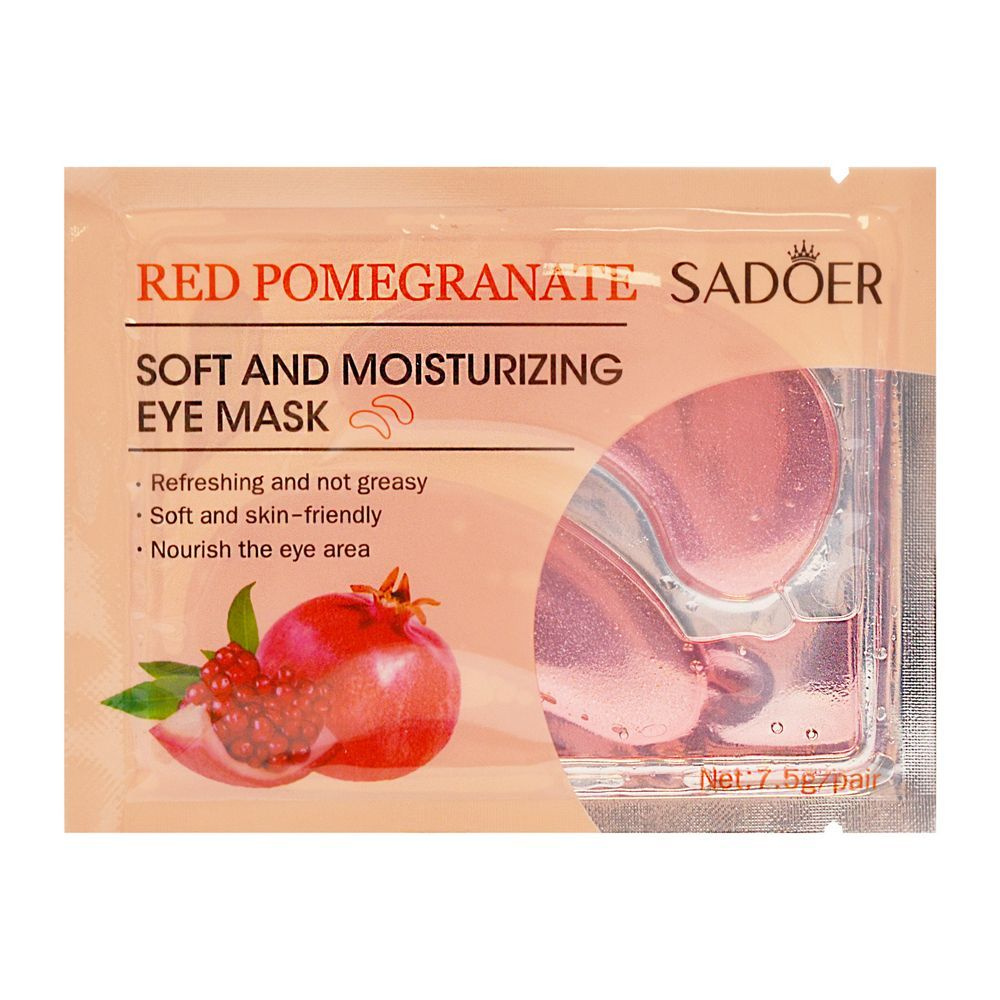 Гидрогелевые патчи Sadoer Red Pomegranate Eye Mask #1