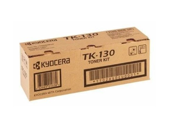 Kyocera TK-130 / 1T02HS0EUC тонер картридж - черный, 7200 стр для принтеров Kyocera  #1