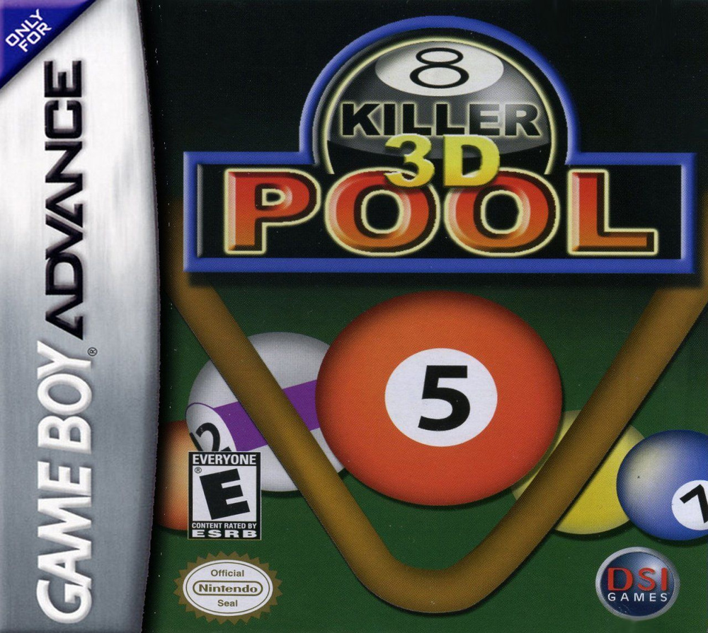 Картридж GBA Killer 3d Pool Русская версия (32MB) #1