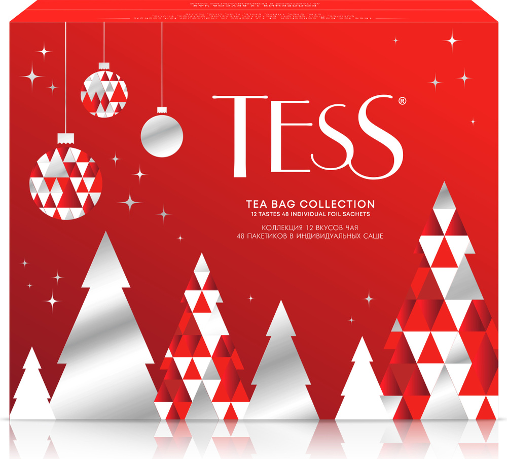 Набор Tess Эксклюзивная коллекция чая и чайных напитков, в пакетиках, 12 видов х 81 г  #1