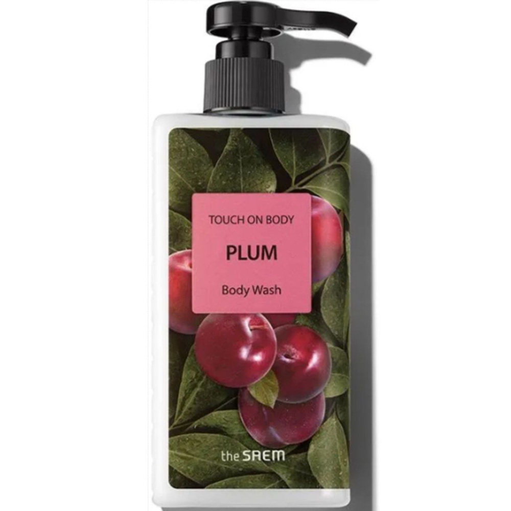 The Saem Увлажняющий ель для душа со сливой Touch On Body Plum Body Wash 300 мл.  #1