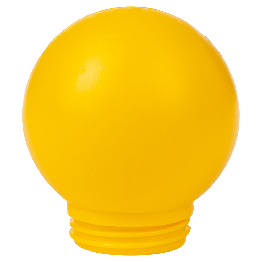 Рассеиватель для светильника матовый антивандальный МЭК Электрика РПА диаметр 250 плафон круглый желтый #1