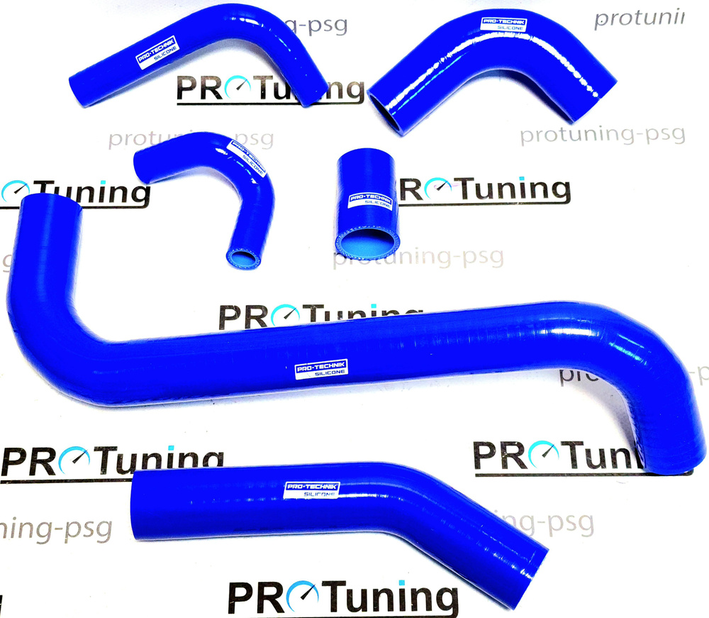 Патрубки силиконовые Pro Technik Silicone Шланги алюминиевого радиатора и печки ВАЗ 2104, 2105, 2107 #1
