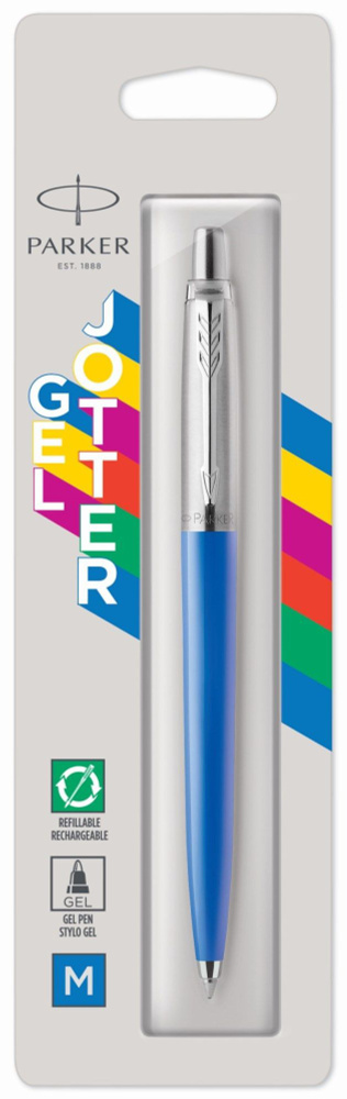 Ручка гелевая Parker Jotter Originals Blue CT, цвет чернил Mblue #1