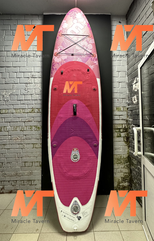 Надувная SUP доска Supboard / сапборд сап Каяк MISTRAL Allround VIVID 10'6" x 33" x 6" с каяк-веслом, #1