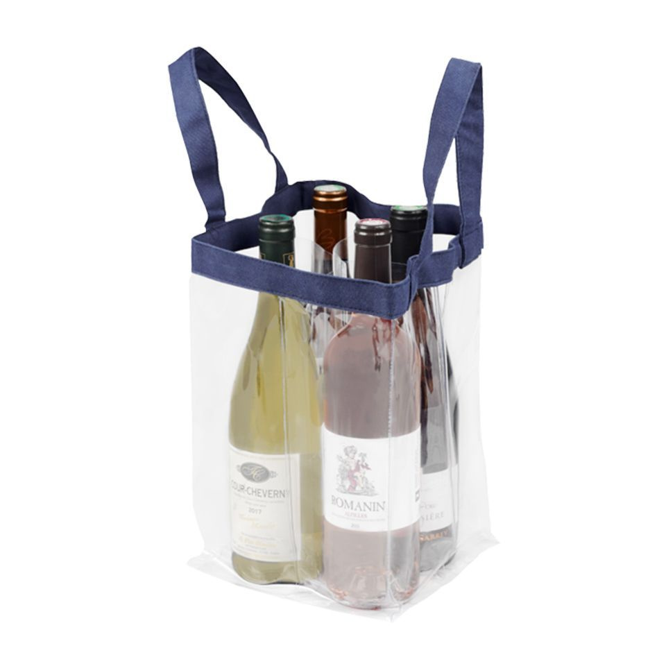 Сумка для охлаждения вина и шампанского L'Atelier du Vin Soft Baladeur Crystal Transparent  #1