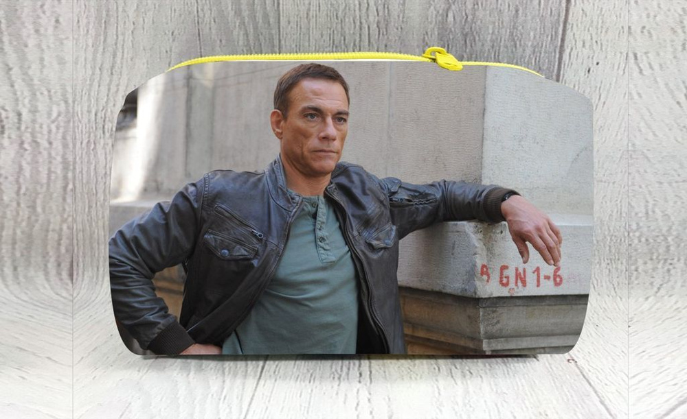 Пенал мягкий горизонтальный Jean-Claude Van Damme, Жан-Клод Ван Дам №28  #1