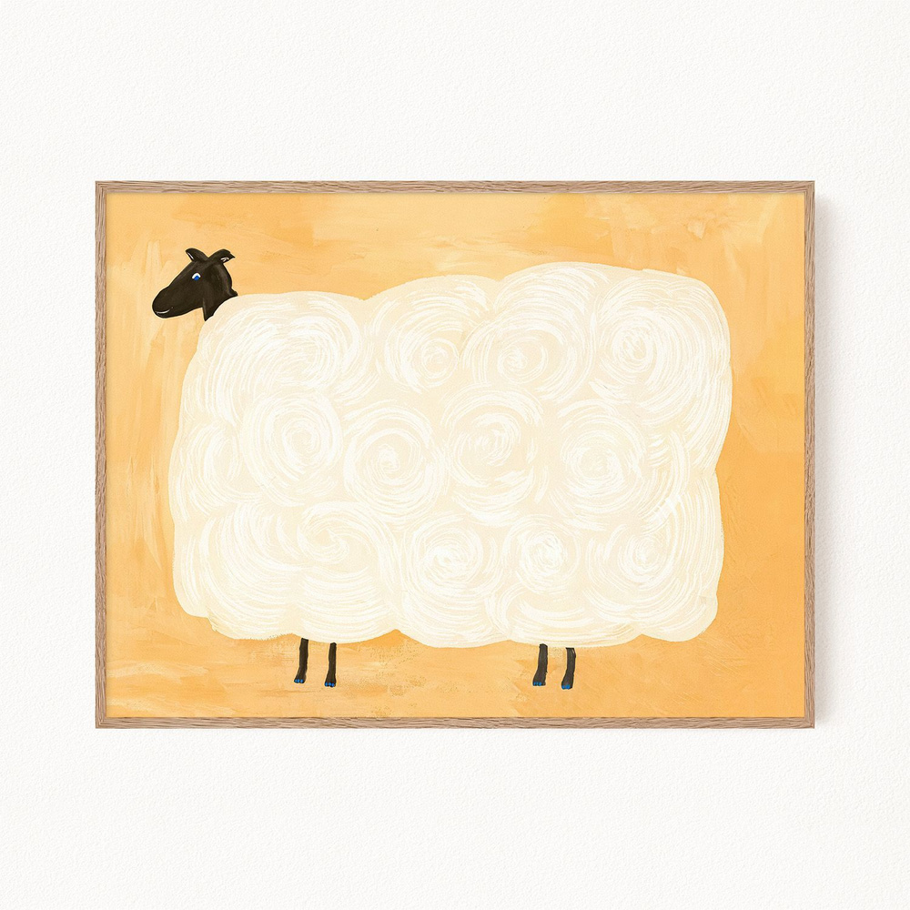 Постер для интерьера "The Krima Sheep", 30х40 см #1