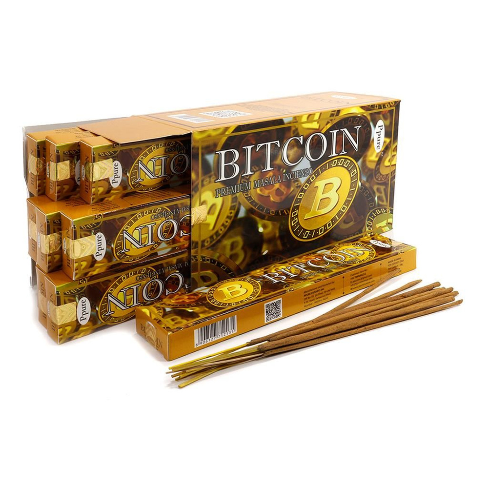 Благовония Ppure NAG CHAMPA BitCoin 15 г #1