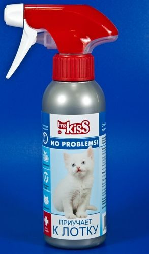 Спрей для кошек "Приучает к лотку" 200мл Ms.Kiss #1