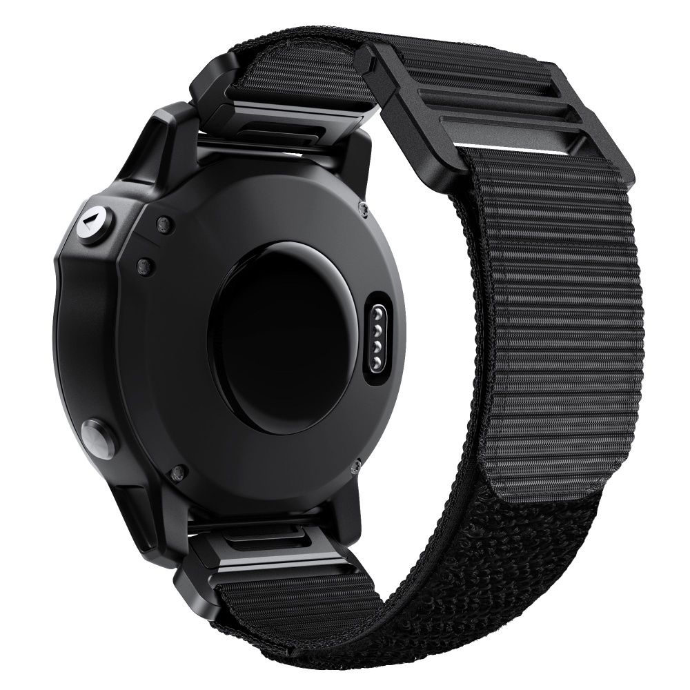 Нейлоновый эластичный ремешок 22 мм для Garmin Fenix 7/Fenix 6 Pro/Forerunner 935/945 с креплением - #1