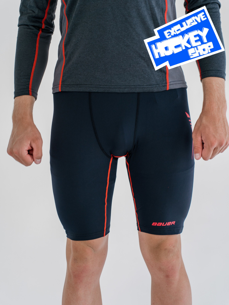 Белье Хоккейное (шорты) BAUER S17 CORE COMPRESSION BL SHORT SR (S) #1