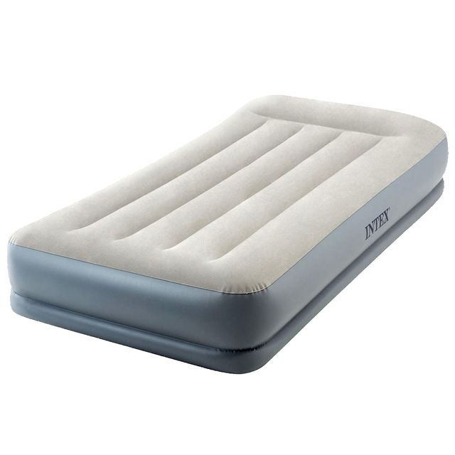 Надувной матрас с насосом INTEX 64116 Pillow Rest 99*191*30 см #1
