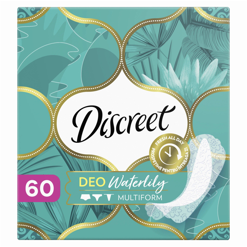 Гигиенические прокладки P&G Discreet duo Водная лилия, 60шт #1