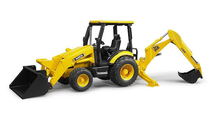 Bruder Экскаватор-погрузчик колёсный JCB MIDI CX, 02427 #1