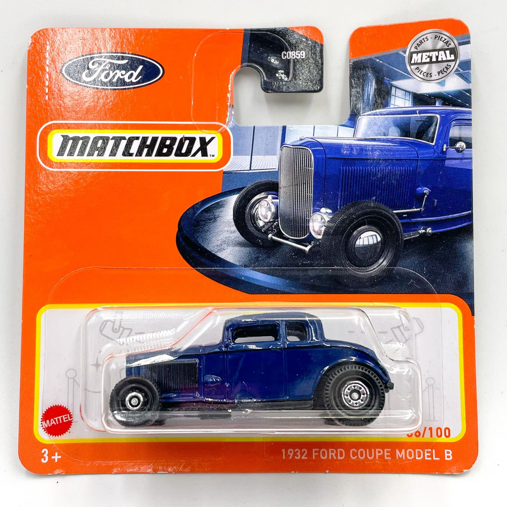 Matchbox машинка 1932 Ford Coupe Model B Металлическая Коллекционная  #1