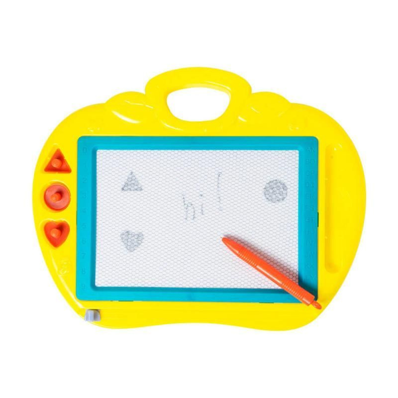 Игрушка-планшет для рисования с тремя фигурными магнитами и ручкой / 3+  #1