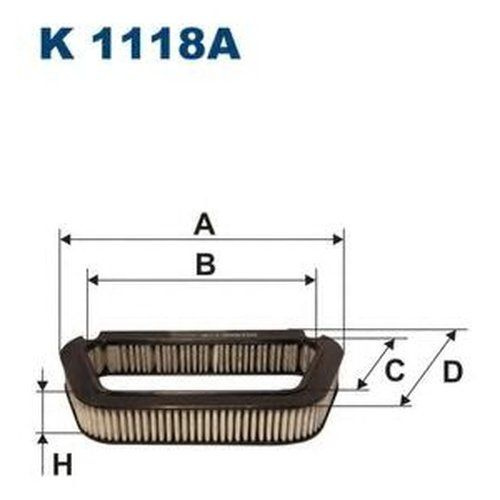 FILTRON Фильтр салонный арт. K1118A #1