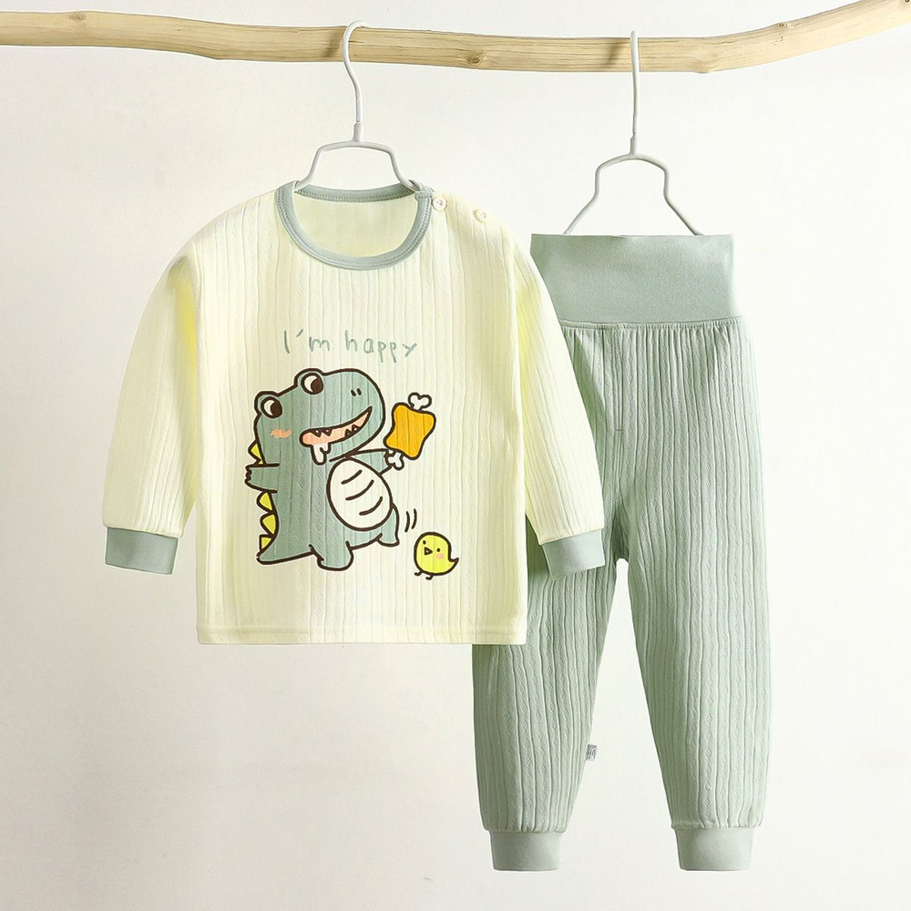 Пижама OKSI'KO С заботой о ваших зайках Для мальчиков и девочек  #1