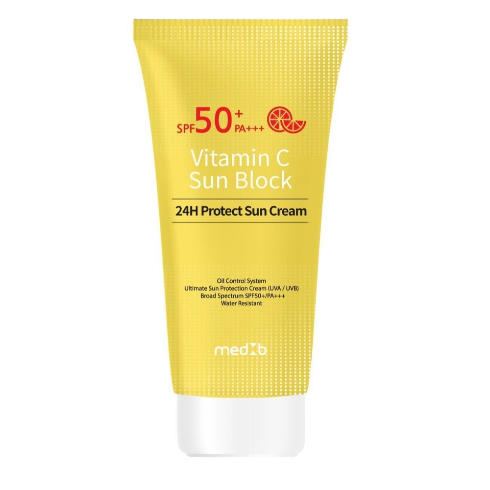 Солнцезащитный крем для лица с витамином C MEDB Vitamin C 24H Protect Sun Cream 70мл  #1