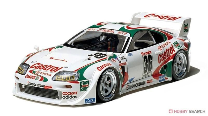 Сборная модель Машинка Tamiya-24163 1/24 Castrol Toyota Toms Supra GT car model kit  #1