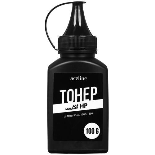 Тонер Aceline THP-01 черный HP, флакон, 100 г #1