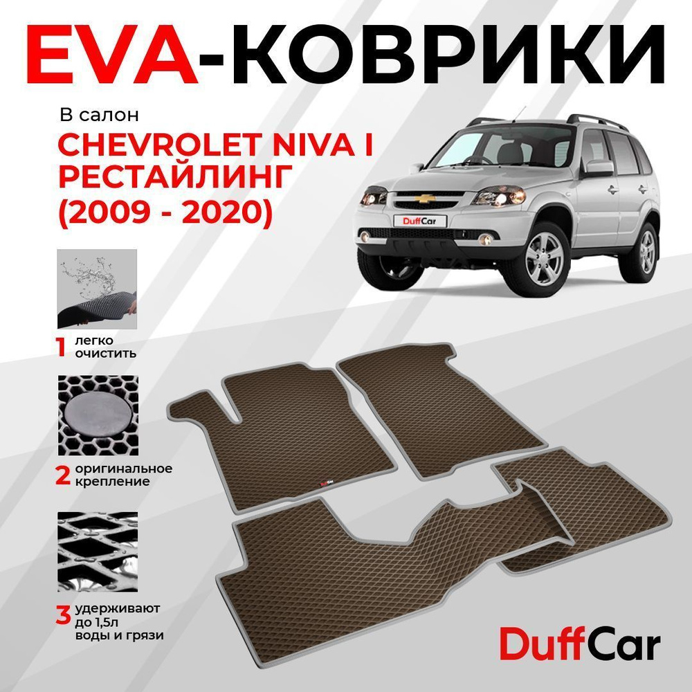 DUFFCAR Коврики в салон автомобиля, EVA #1