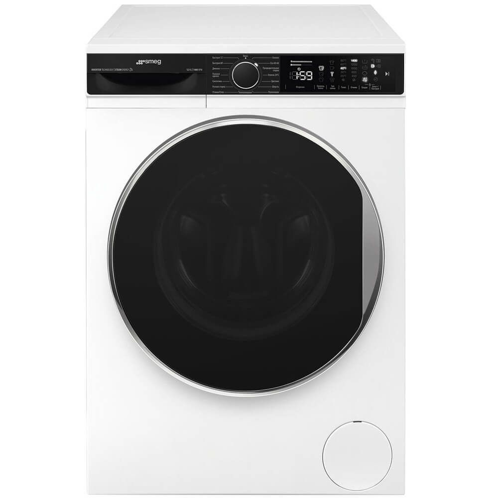 Стиральная машина Smeg WM3T24RU, 12 кг, 1400 оборотов, 15 программ, полная защита от протечек, управление #1