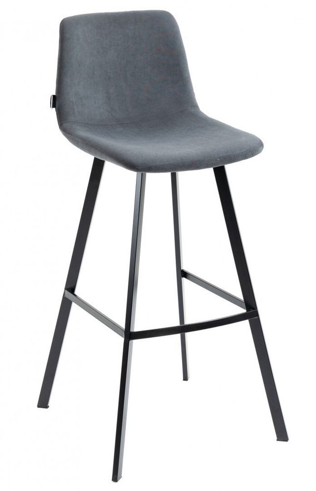 Барный стул Everprof Signal Ткань Темно-серый / со спинкой / для кухни, комнаты, офиса , кафе, ресторана #1