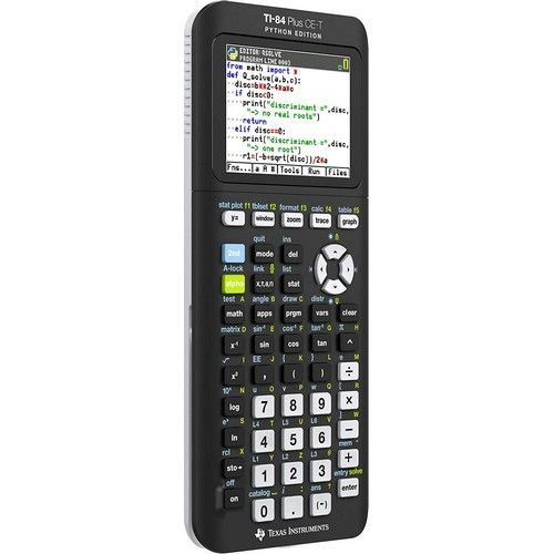 Графический калькулятор TEXAS INSTRUMENTS TI-84 PLUS CE-T Python Edition #1