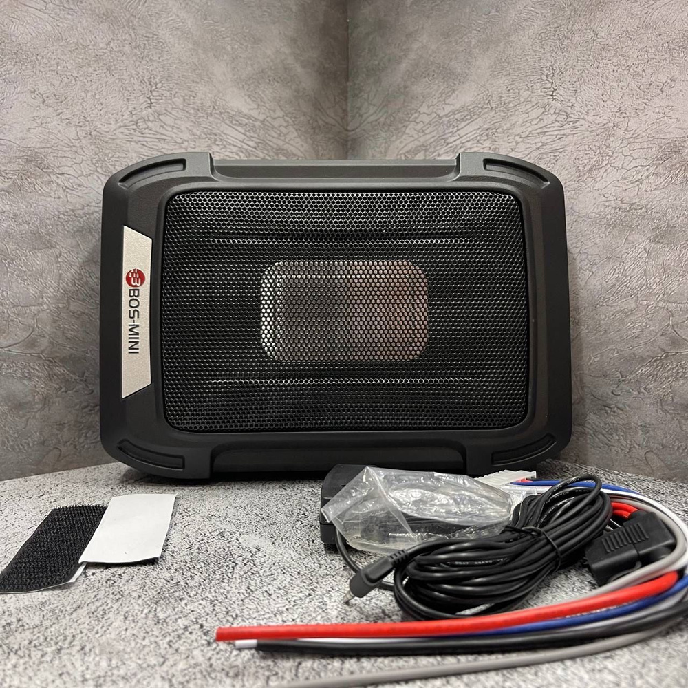 Активный Сабвуфер под сиденье Bos- Mini BOS-668C 1000-ват компактная ...