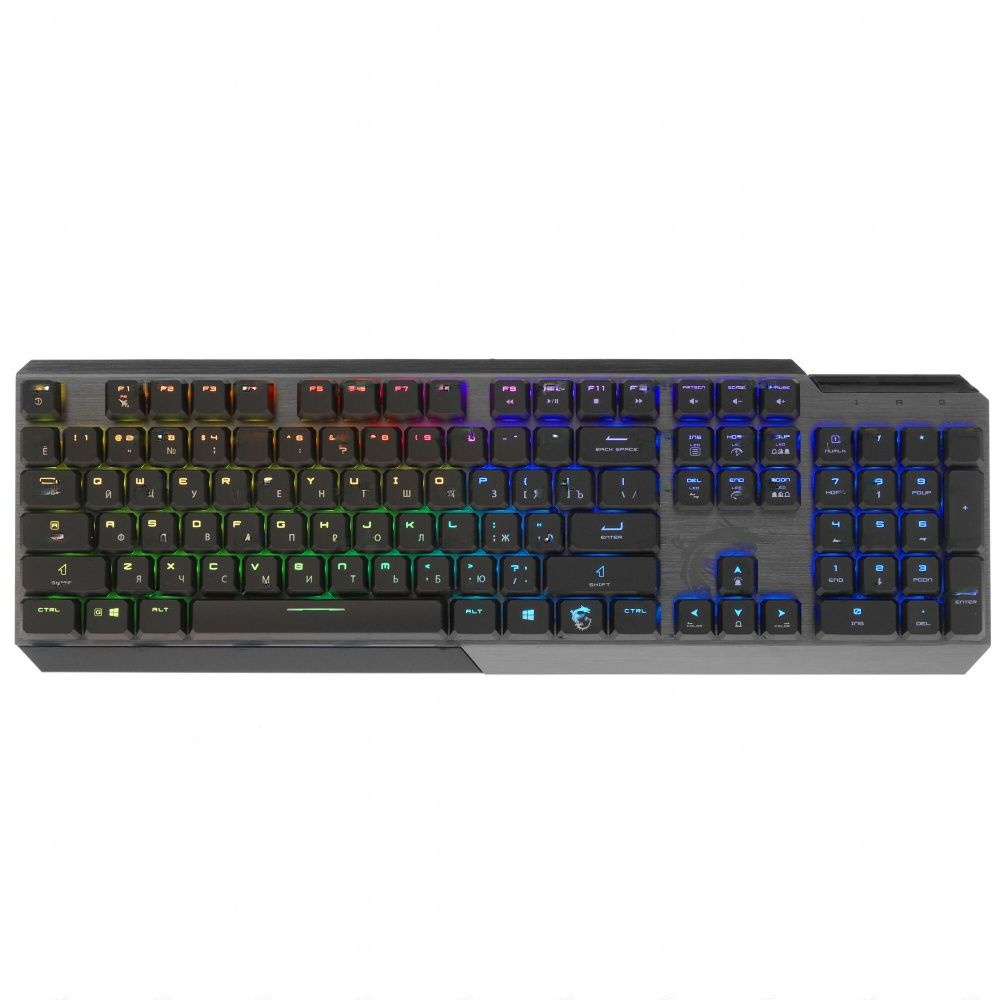 TMart Игровая клавиатура проводная MSI Vigor GK50 Low Profile, (Kailh Low Profile), черный  #1